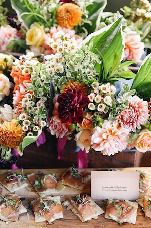 Colorful bouquet of flowers